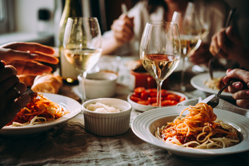 Dans notre restaurant italien, nous sommes attachés à notre cuisine traditionnelle 